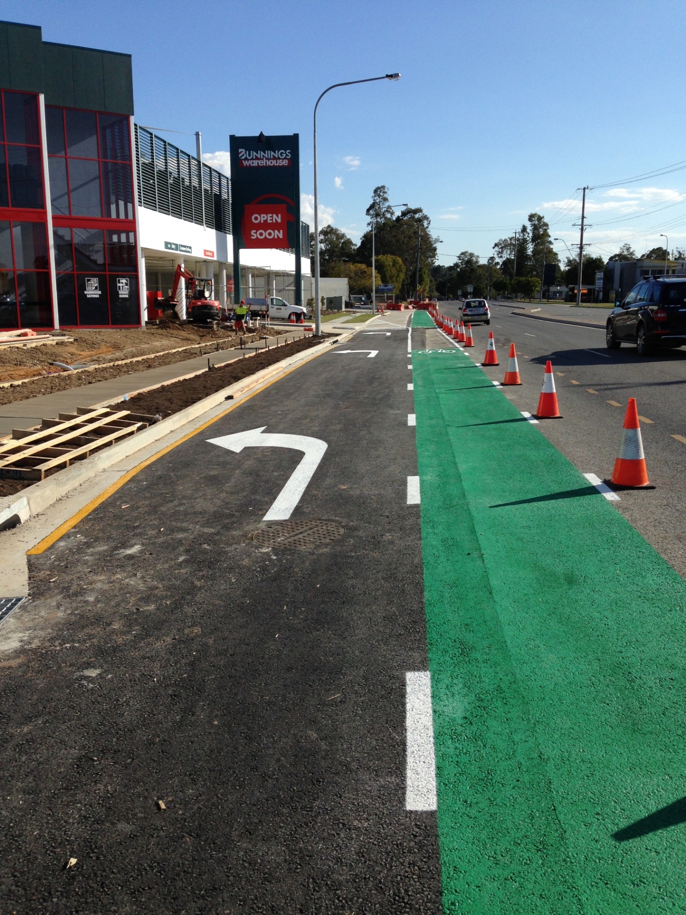 Commercial line marking in Brisbane
