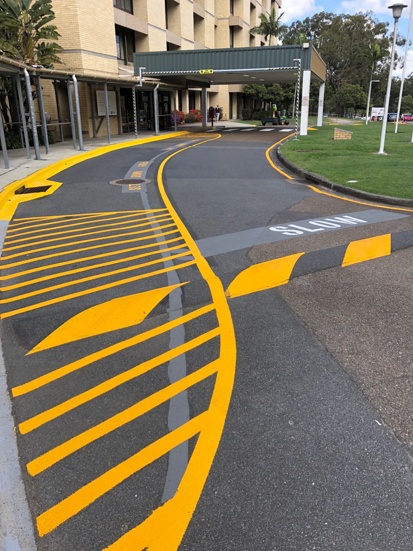 Commercial line marking in Ipswich
