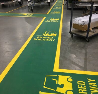 Warehouse & Industrial Line Marking